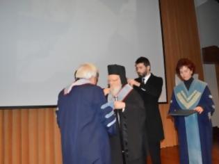 Φωτογραφία για Ο Οικουμενικός Πατριάρχης αναγορεύθηκε επίτιμος διδάκτορας του Πανεπιστημίου του Βοσπόρου