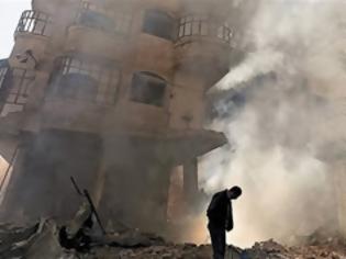 Φωτογραφία για Δεκάδες νεκροί από την αεροπορική επιδρομή στο Χαλέπι