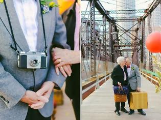Φωτογραφία για Ζευγάρι γιορτάζει τα 61 χρόνια γάμου με μια υπέροχη φωτογράφιση!