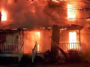Φωτογραφία για Κρήτη: Σπίτι έγινε παρανάλωμα του πυρός σε φωτιά που ξεκίνησε από τζάκι