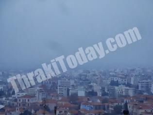 Φωτογραφία για «Πνιγμένη» στην αιθαλομίχλη η Ξάνθη – Το κρύο φέρνει κάπνα [Video]
