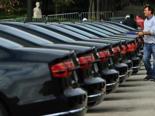 Φωτογραφία για Αυτές είναι οι 45 αστραφτερές λιμουζίνες Audi για την Ελληνική Προεδρία (φωτό)
