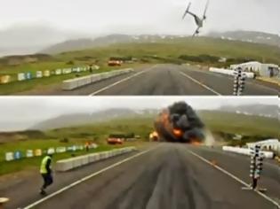 Φωτογραφία για Tρομακτικό βίντεο από τη συντριβή αεροσκάφους στην Ισλανδία! [video]