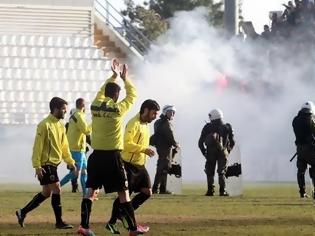 Φωτογραφία για Συνελήφθη 40χρονος για τα επεισόδια στον αγώνα Αιγάλεω - ΑΕΚ