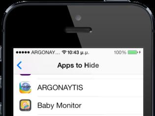Φωτογραφία για AppHide: Cydia tweak new free...κρύψτε τα όλα