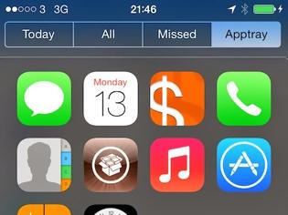 Φωτογραφία για Apptray: Cydia tweak new 1.0-20 ($1.49)