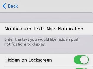 Φωτογραφία για Notification Privacy: Cydia tweak new free...κρύψτε τις ειδοποιήσεις χωρίς να τις απενεργοποιήσετε