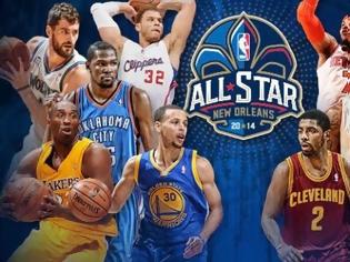 Φωτογραφία για Οι πεντάδες βασικών του All Star Game