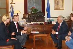 Επίσκεψη Πολωνού πρέσβη στον Δήμο Χανίων