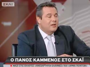 Φωτογραφία για Τι είπε ο Πάνος Καμμένος στον Ευαγγελάτο στο ΣΚΑΙ;(Video)