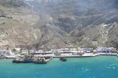 Πολλές ζημιές στη Σαντορίνη από την κακοκαιρία