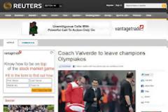 ΕΚΤΕΝΗΣ ΑΝΑΦΟΡΑ ΤΟΥ REUTERS ΣΤΗΝ ΛΗΞΗ ΤΗΣ ΣΥΝΕΡΓΑΣΙΑΣ ΒΑΛΒΕΡΔΕ - ΟΛΥΜΠΙΑΚΟΥ