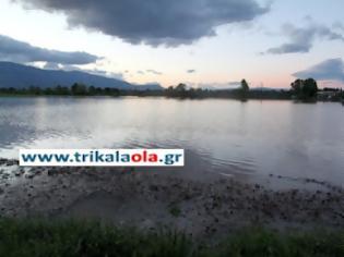 Φωτογραφία για Χιλιάδες στρέμματα έγιναν λίμνη σε Φαρκαδόνα & Παραπόταμο Τρικάλων! [video]
