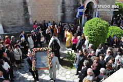 H εορτή της Zωοδόχου Pηγής στο βυζαντινό μοναστήρι της Aρειας
