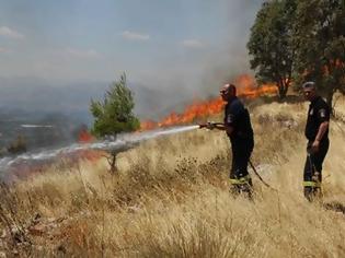 Φωτογραφία για Μεγάλη πυρκαγιά σε χωματερή στην Ιεράπετρα