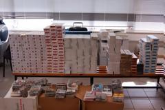 Συλλήψεις για λαθρεμπόριο τσιγάρων και κλεψίτυπα DVD