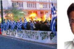 Επίθεση δέχθηκε ο Πέτρος Ευθυμίου στο Μαρούσι από μέλη της Χρυσής Αυγής (  Video )