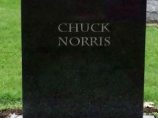 Φωτογραφία για Ο τάφος του Chuck Norris ( Photo )