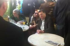 Τετράλεπτο βίντεο από την επίθεση στον Π. Ευθυμίου που μας έστειλε το makeleio.gr