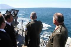 Επίσκεψη του Αρχηγού ΓΕΕΘΑ στην βραχονησίδα Ζουράφα