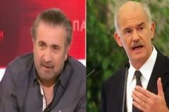 VIDEO: O Λαζόπουλος σχολιάζει τον  Γ. Παπανδρέου