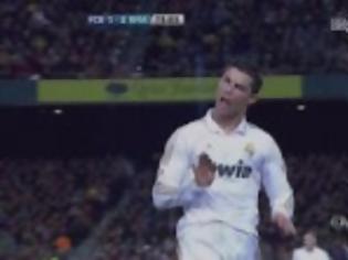 Φωτογραφία για Μετά το γκολ που πέτυχε ο Ρονάλντο, πανηγύρισε κάνοντας νόημα προς τους οπαδούς της Μπάρτσα να ηρεμήσουν (Video)