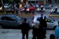 “Έκραξαν” το Μ. Χρυσοχοΐδη στο Μπραχάμι (βίντεο)