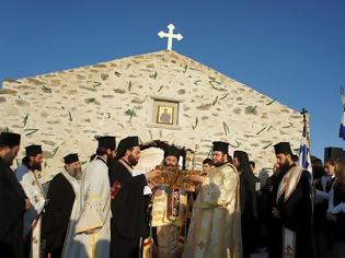 Φωτογραφία για Χτύπησε ξανά η καμπάνα αναστηλωμένου ιστορικού Ναού της Ι.Μ.Λαγκαδά...