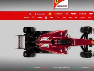 Φωτογραφία για F1: Παρουσιάστηκε η Ferrari F14-T,