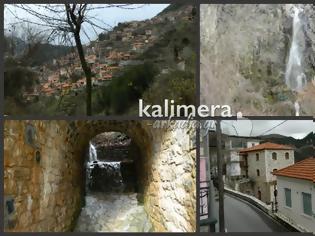 Φωτογραφία για Χειμωνιάτικη βόλτα στο «κρεμαστό χωριό της Πελοποννήσου» [video]