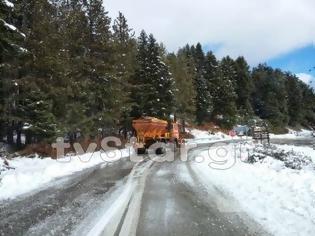 Φωτογραφία για Πέρασε από Φθιώτιδα και Ευρυτανία ο χιονιάς