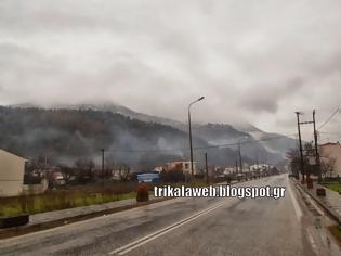 Φωτογραφία για Χιόνισε και στην Πύλη Τρικάλων