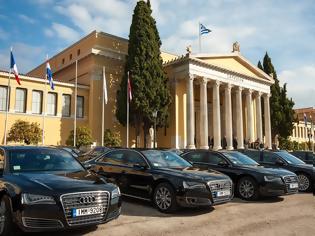 Φωτογραφία για Τιμητική εκδήλωση αναγνώρισης της Kosmocar – Audi ως Μεγάλου Χορηγού της Ελληνικής Προεδρίας