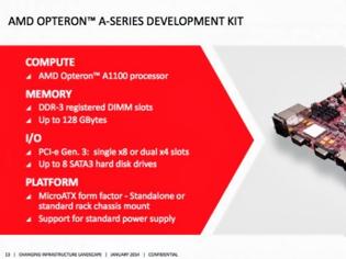 Φωτογραφία για Opteron A1100: To πρώτο SoC της AMD βασισμένο στην αρχιτεκτονική ARM