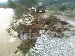 Φωτογραφία για Hλεία: Ο Αλφειός πλημμύρισε και «απείλησε» το Πλουτοχώρι!