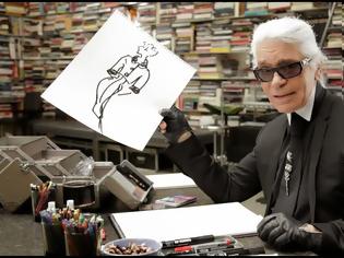 Φωτογραφία για Karl Lagerfeld Sketches his Life - στο Γαλλικό Ινστιτούτο Αθηνών