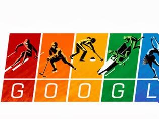 Φωτογραφία για Ολυμπιακός Καταστατικός Χάρτης και 22οι Χειμερινοί Ολυμπιακοί Αγώνες στο Doodle της Google