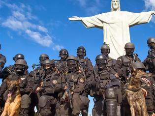 Φωτογραφία για Βραζιλία: Εκατό χιλιάδες άντρες των δυνάμεων ασφαλείας για την ασφάλεια του Μουντιάλ!