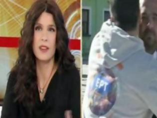 Φωτογραφία για Το απρόοπτο κατά τη διάρκεια της εκπομπής της Τσαπανίδου και η αντίδραση της παρουσιάστριας [video]
