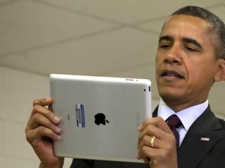 Φωτογραφία για Η γκάφα του Ομπάμα με το iPad
