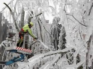 Φωτογραφία για Σοβαρές οι ζημιές από τις καταιγίδες πάγου στη Σλοβενία