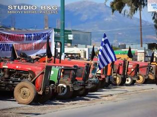 Φωτογραφία για Έκλεισαν την Εθνική Ναυπλίου Μυκηνών οι αγροτοκτηνοτρόφοι Αργολίδος