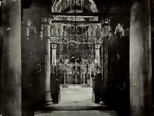 Φωτογραφία για 4295 - Το Καθολικό της Ιεράς Μονής Εσφιγμένου (φωτογραφία του 1923)