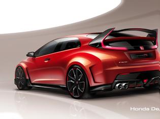 Φωτογραφία για Παγκόσμια παρουσίαση του Honda Civic Type R Concept στο Σαλόνι Αυτοκινήτου της Γενεύης 2014