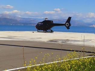 Φωτογραφία για Στο νέο λιμάνι του Αιγίου γνωστός επιχειρηματίας με ελικόπτερο