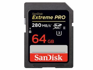Φωτογραφία για SanDisk: Aνακοίνωσε νέα, ταχύτατη U3 SDXC κάρτα μνήμης