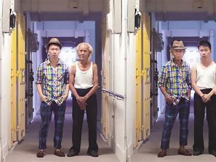 Φωτογραφία για Νεαροί ανταλλάσσουν ρούχα με τους παππούδες τους [photos]