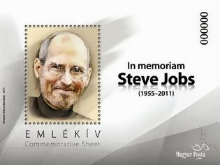 Φωτογραφία για Ο Steve Jobs τιμάται με γραμματόσημο