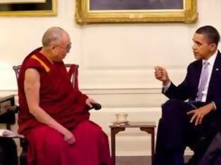 Φωτογραφία για Δυσαρεστημένος ο Κινέζος ΥΠ.ΕΞ για τη συνάντηση Ομπάμα - Δαλάι Λάμα