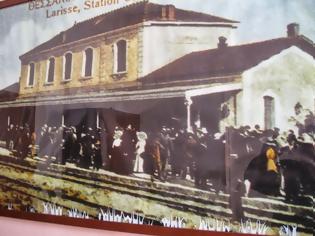 Φωτογραφία για Βρέθηκε τυχαία σπάνια ιστορική φωτογραφία του σιδηροδρομικού σταθμού Λάρισας